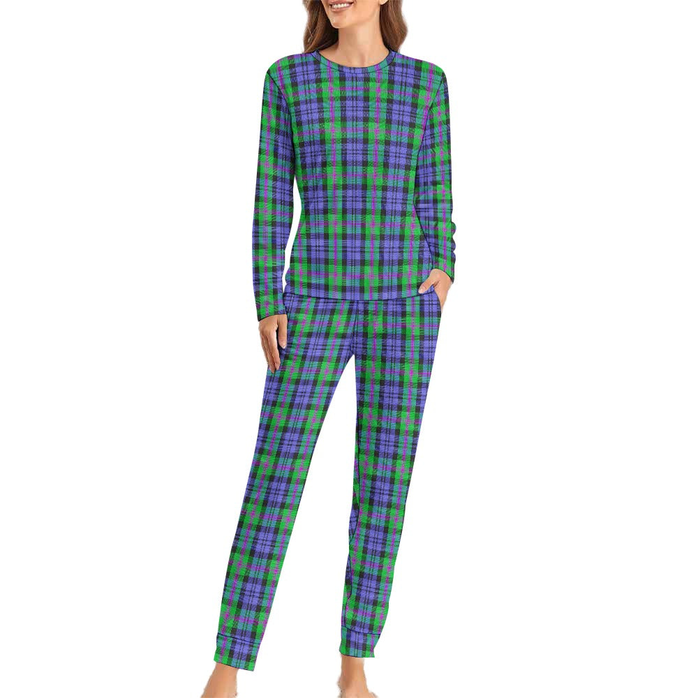 Clan Baird Tartan Women's Pajama Set