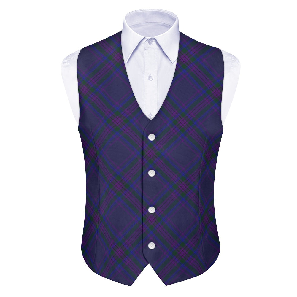 Spirit of Scotland Tartan Bias Suit vest jacket