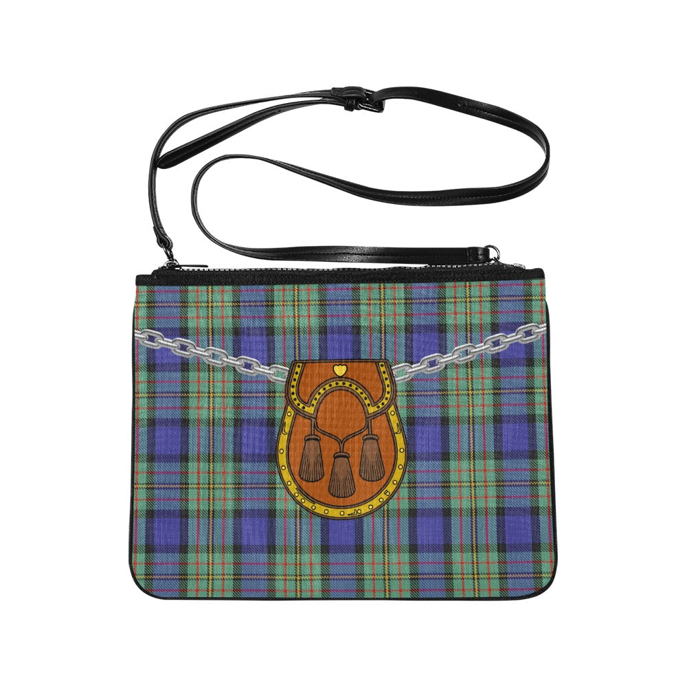 Clan MacLaren Tartan Kilt Clutch Bag