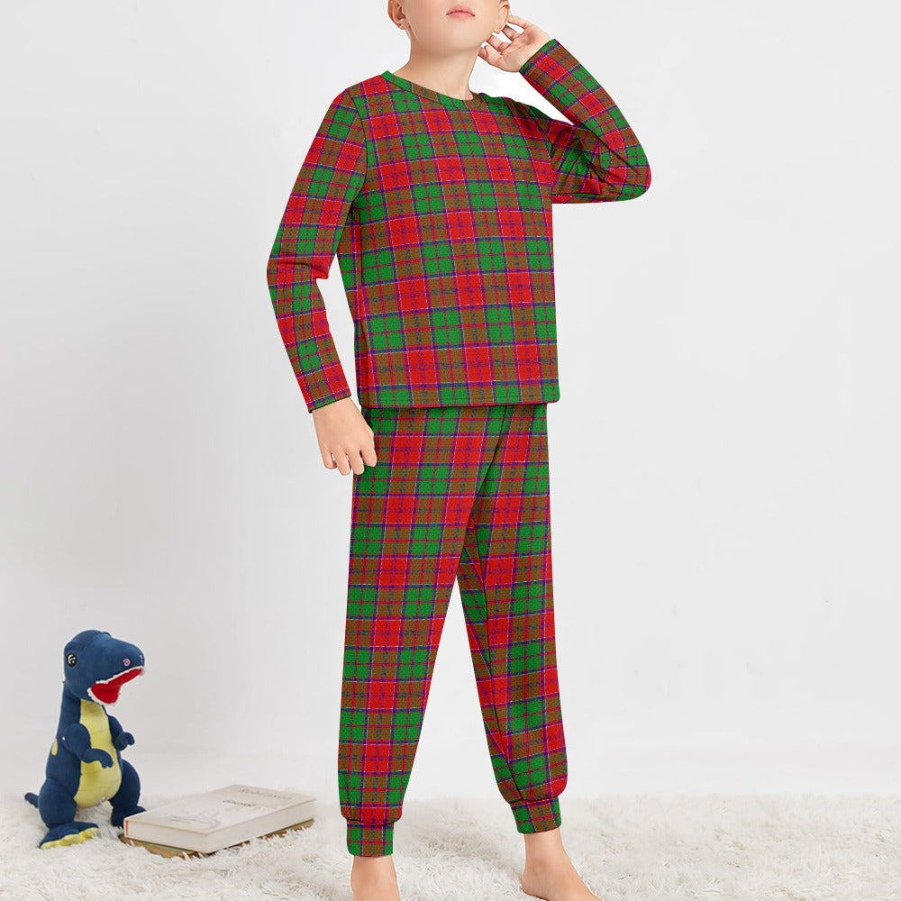 Clan Grant Tartan Boy's Pajama suit