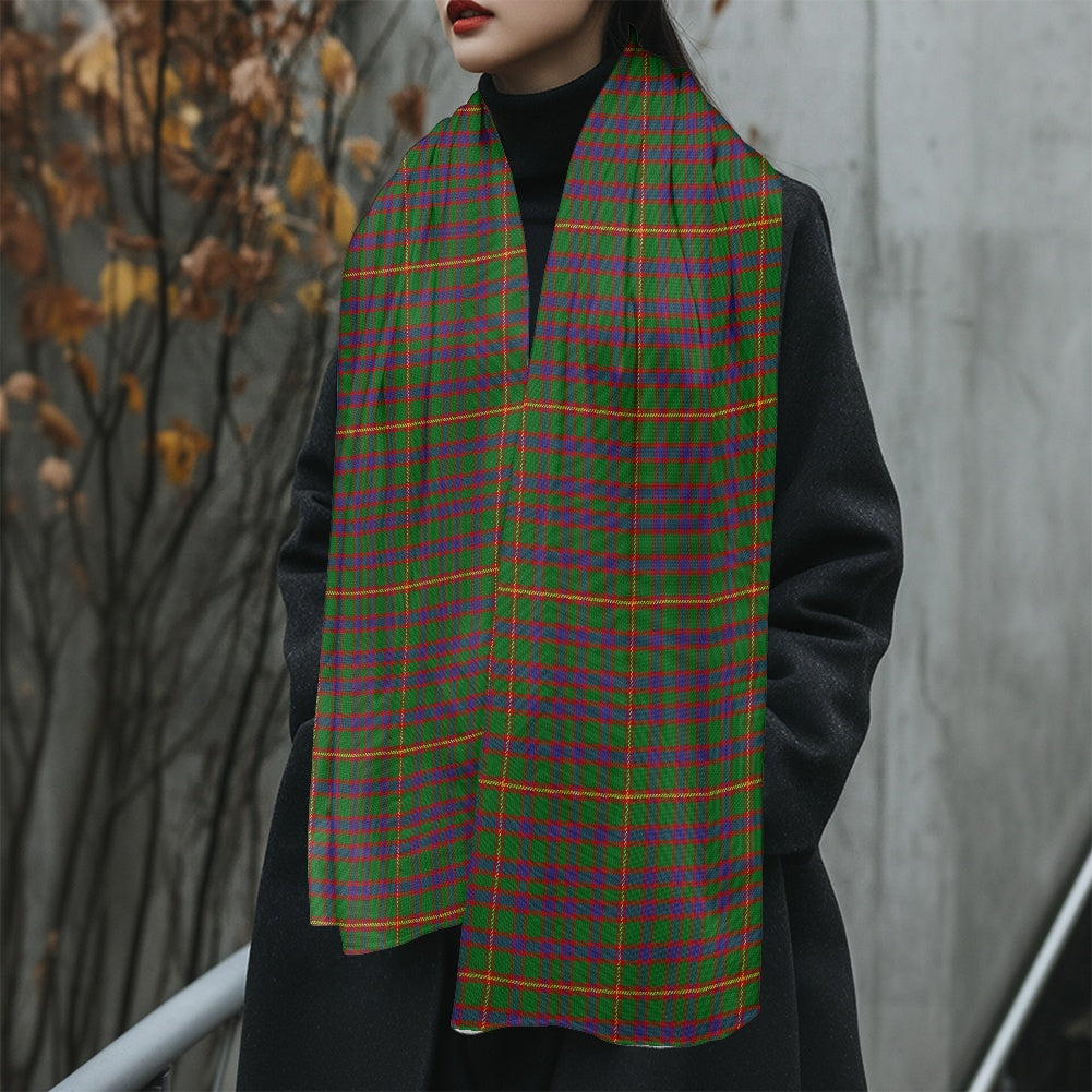 Clan Hall Tartan Fluffy scarf