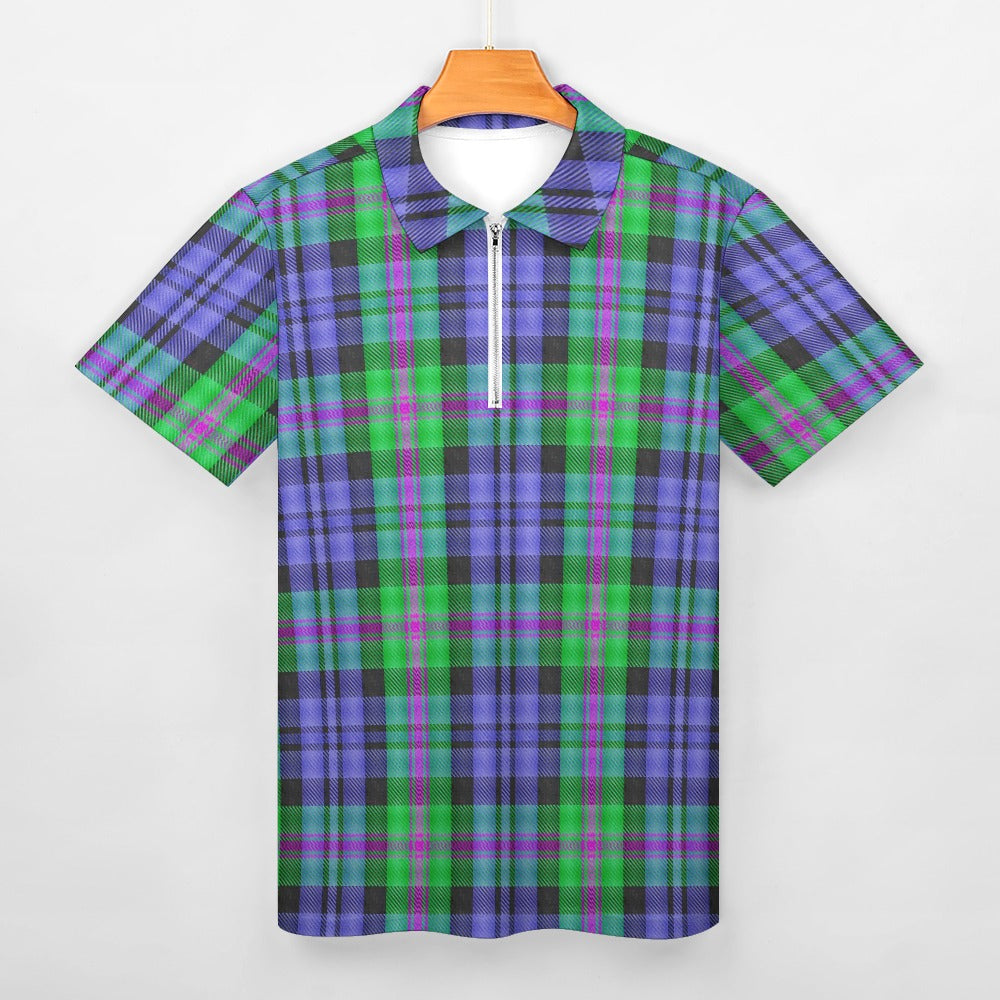 Clan Baird Tartan Short sleeve polo shirt