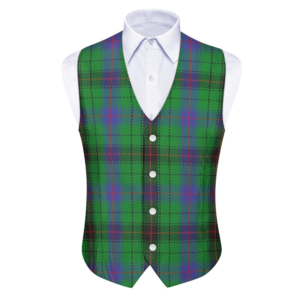 Clan Davidson Tartan Suit vest jacket