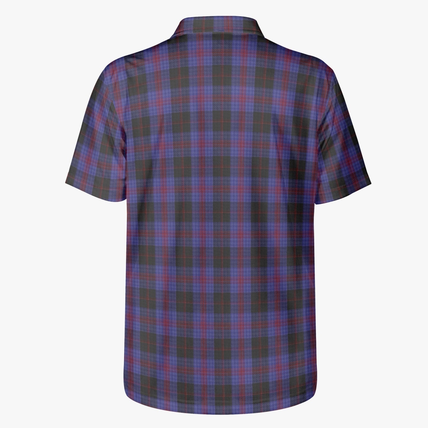 Angus District Tartan Polo Shirt