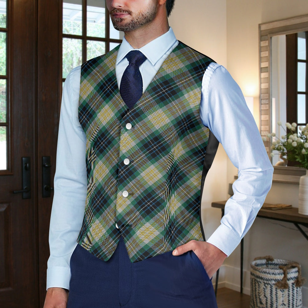 Clan Fitzpatrick Tartan Bias Suit vest jacket