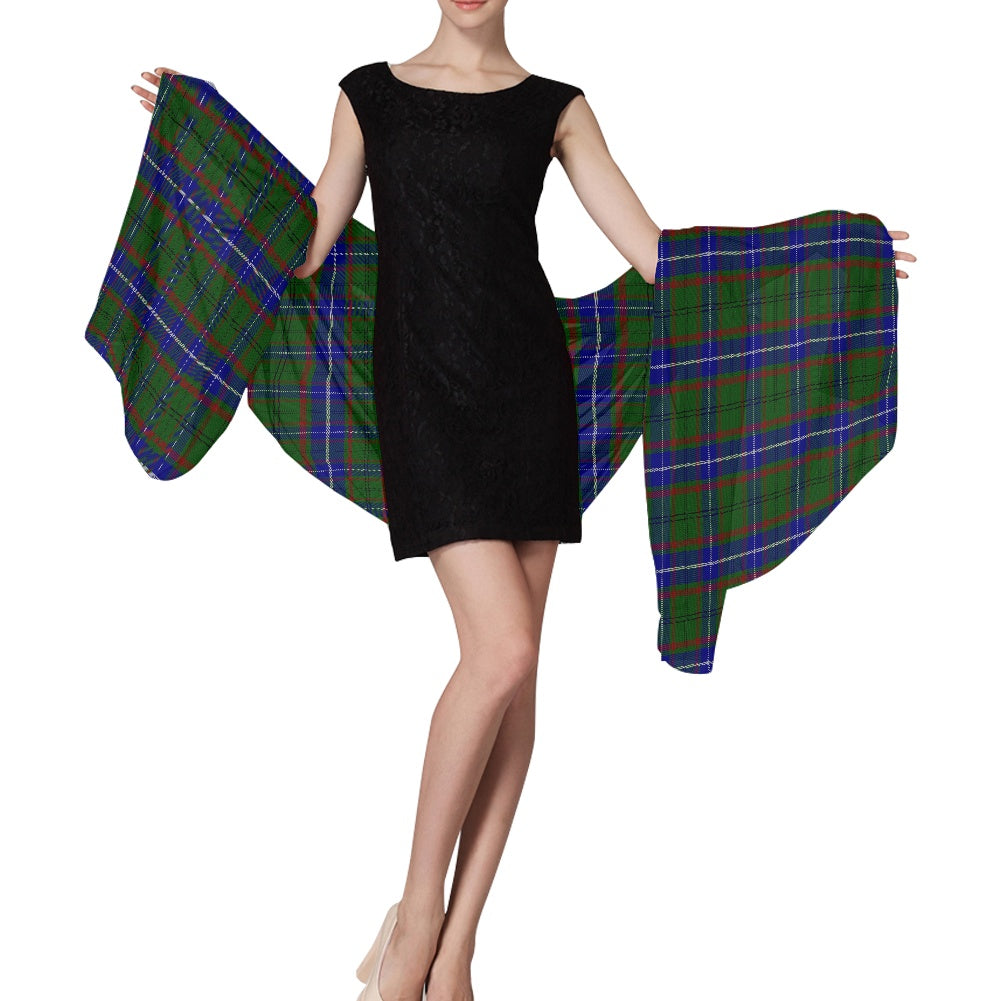 Clan Lee Tartan Chiffon Scarf