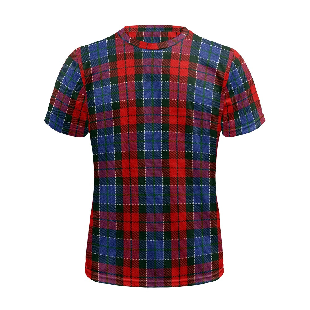 Clan Paterson Red Tartan Football Shirt