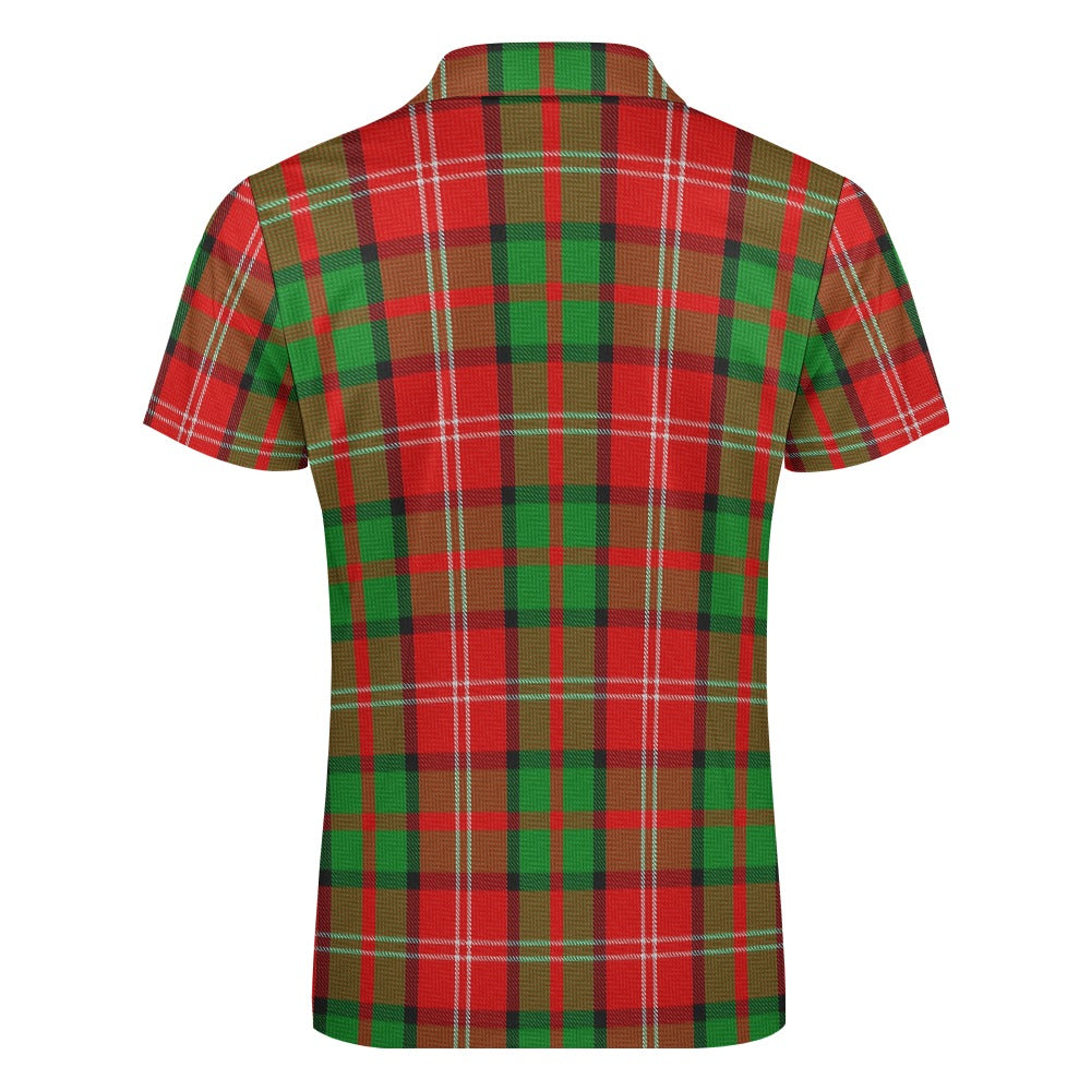 Clan Nisbet Tartan Short sleeve polo shirt