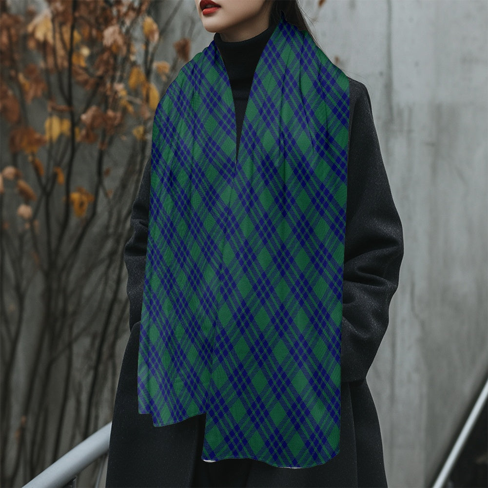 Clan Montgomery Tartan Fluffy scarf