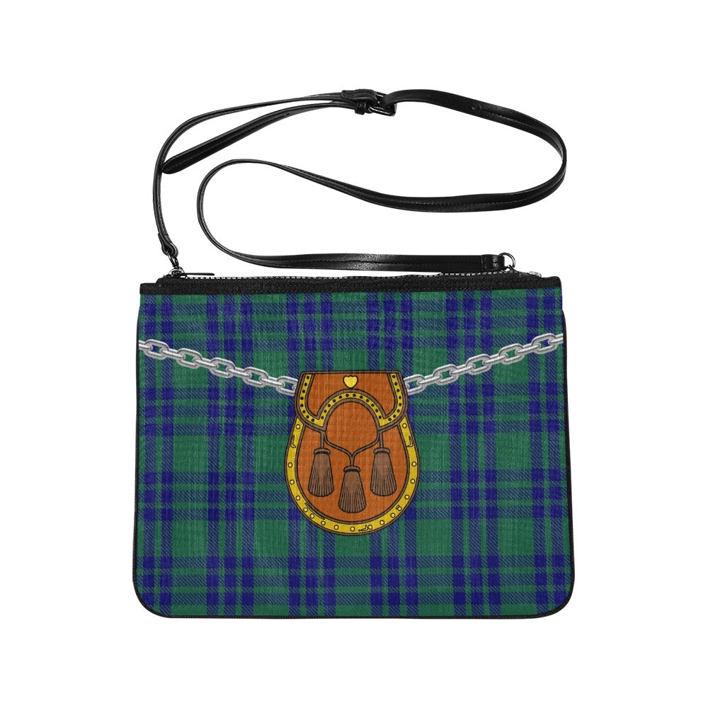 Clan Montgomery Tartan Kilt Clutch Bag