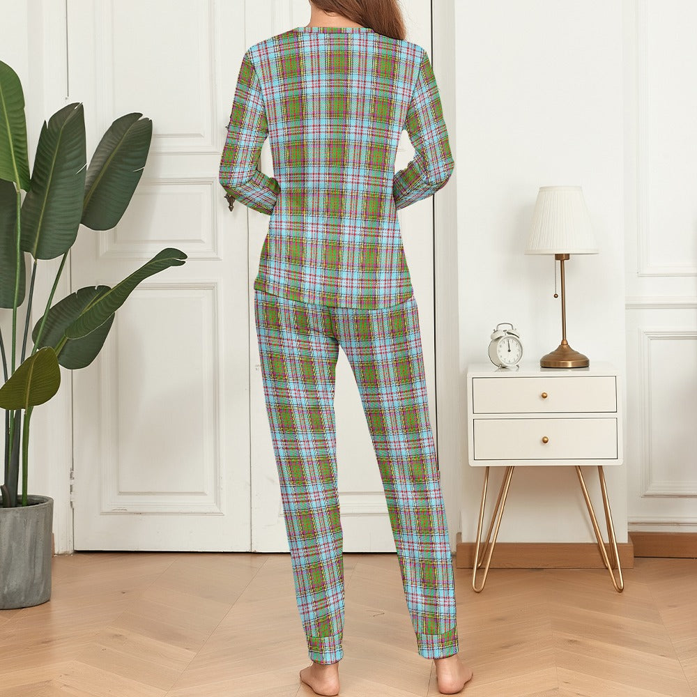 Clan Anderson Tartan Women's Pajama Set