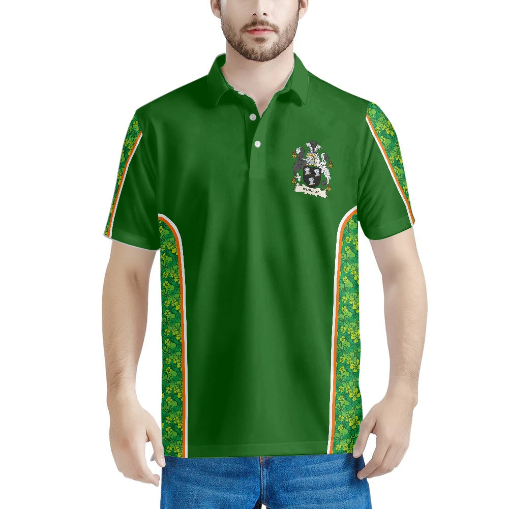 Irish Arms - Kennedy Shamrock - Polo Shirt