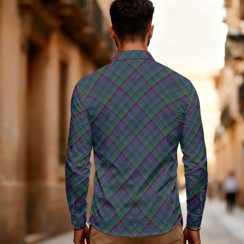 Fourth Fold Tartan Men's long-sleeved shirt