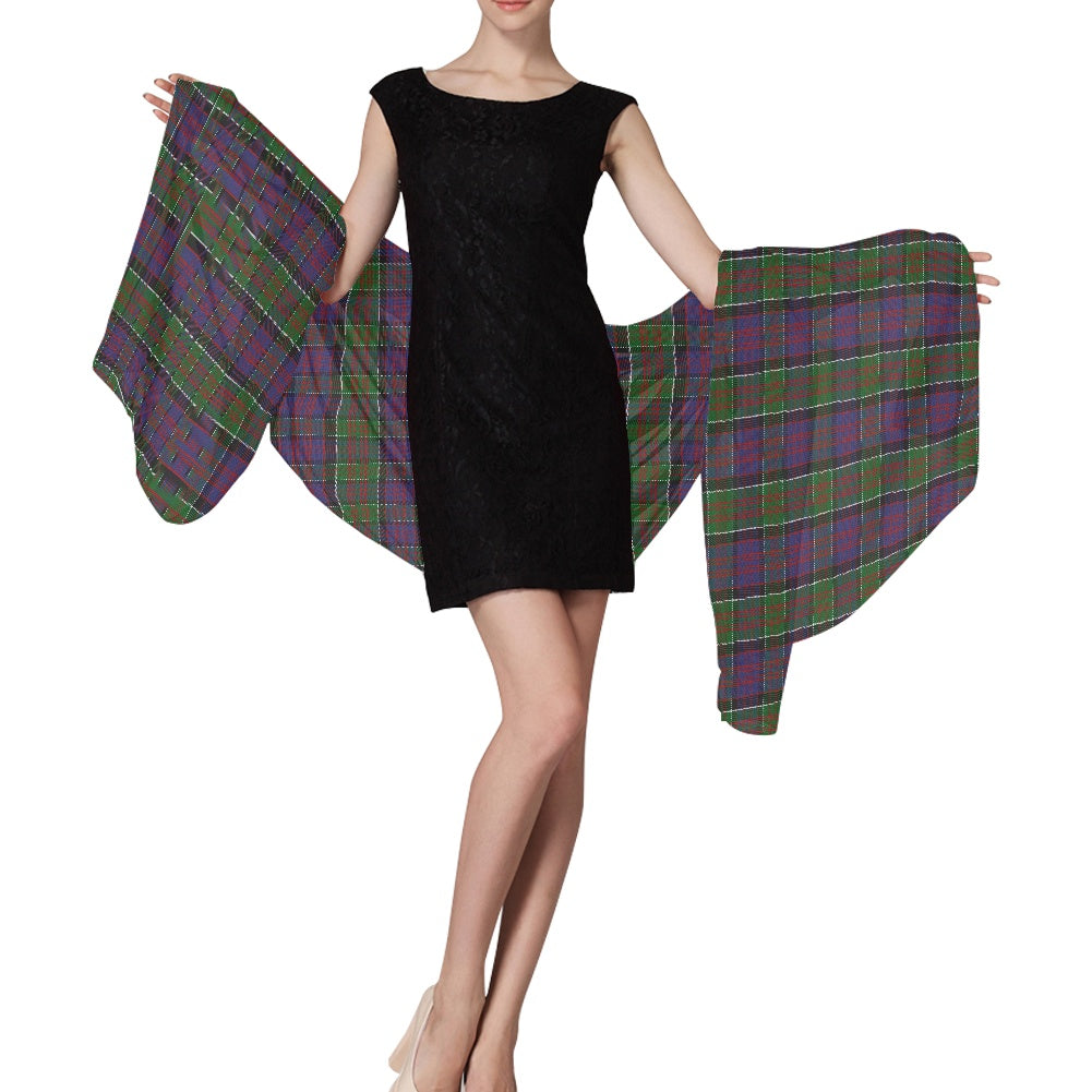 Clan MacDonald of Clanranald Tartan Chiffon Scarf