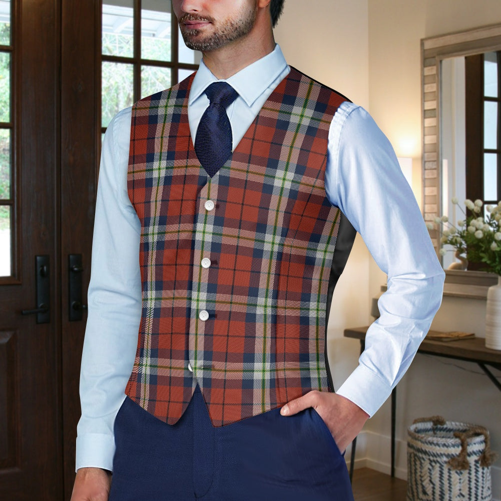 Breizh | Breton | Bretagne Bro-Sant-Malou Tartan Suit vest jacket