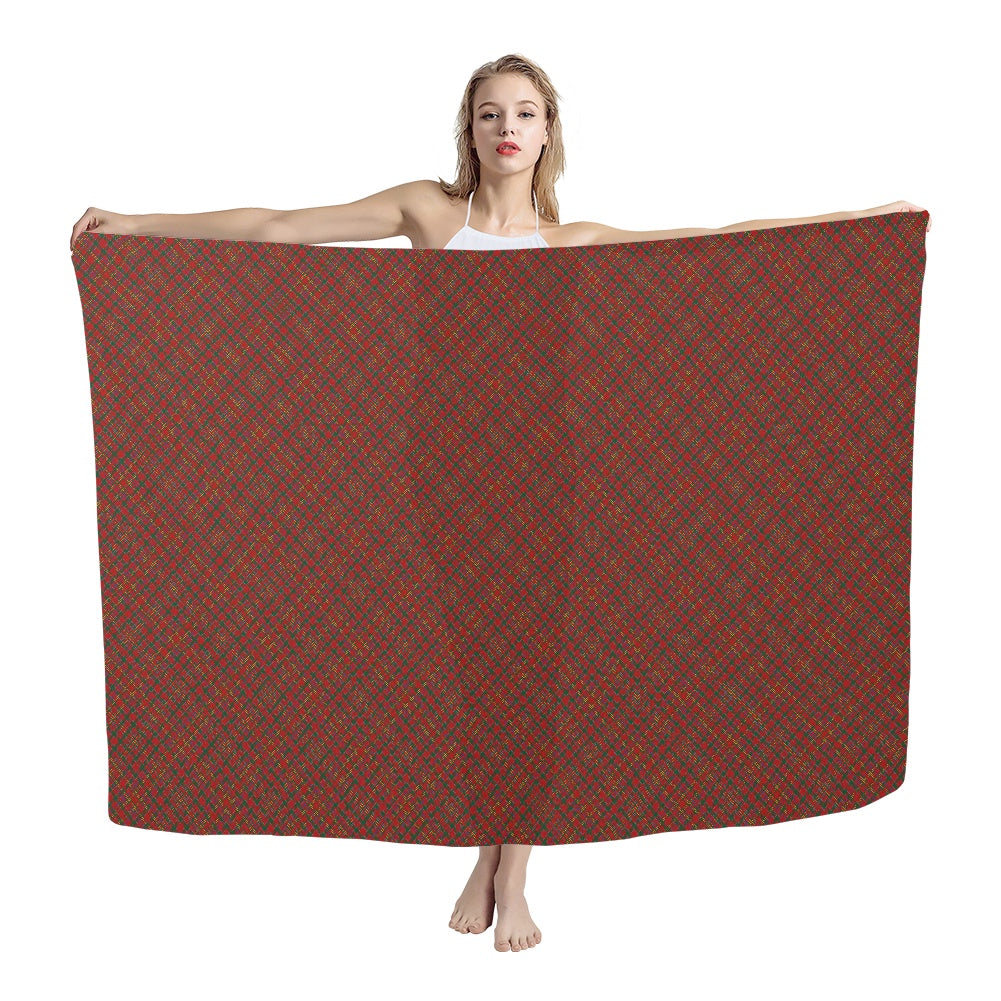 Clan MacAlister Tartan Bias Chiffon Scarf