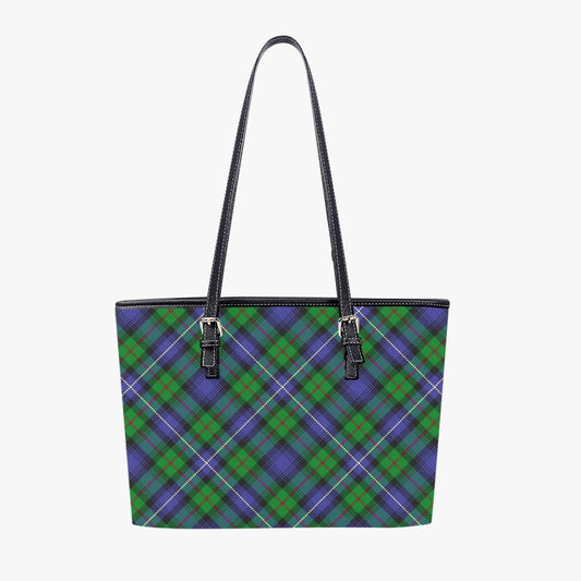 Clan Donnachaidh Large Leather Tote Bag