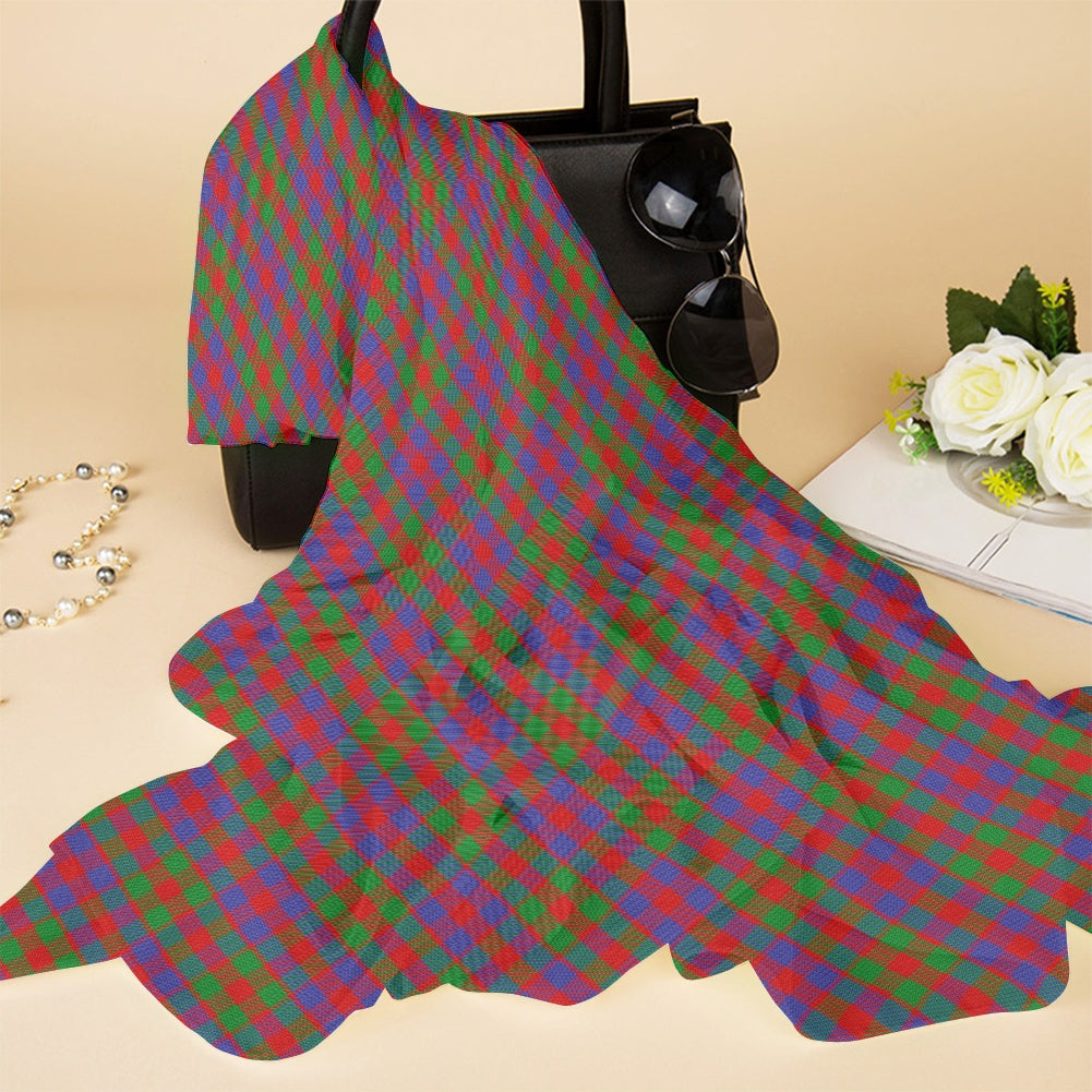 Clan MacGowan Tartan Bias Chiffon Scarf