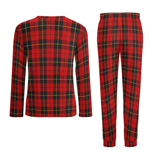 Clan Wallace Tartan Men's Pajama suit