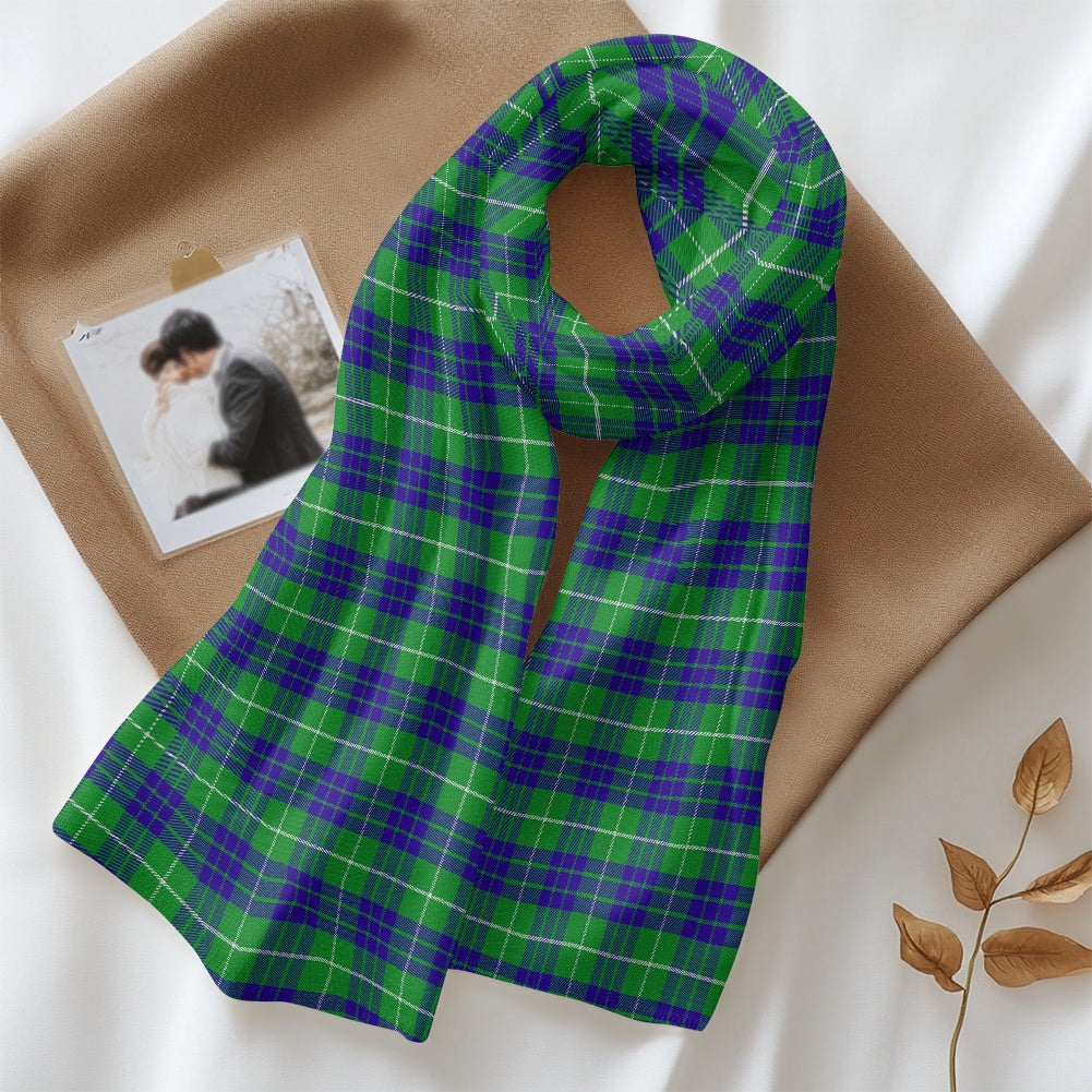 Clan Hamilton Hunting Tartan Fluffy scarf