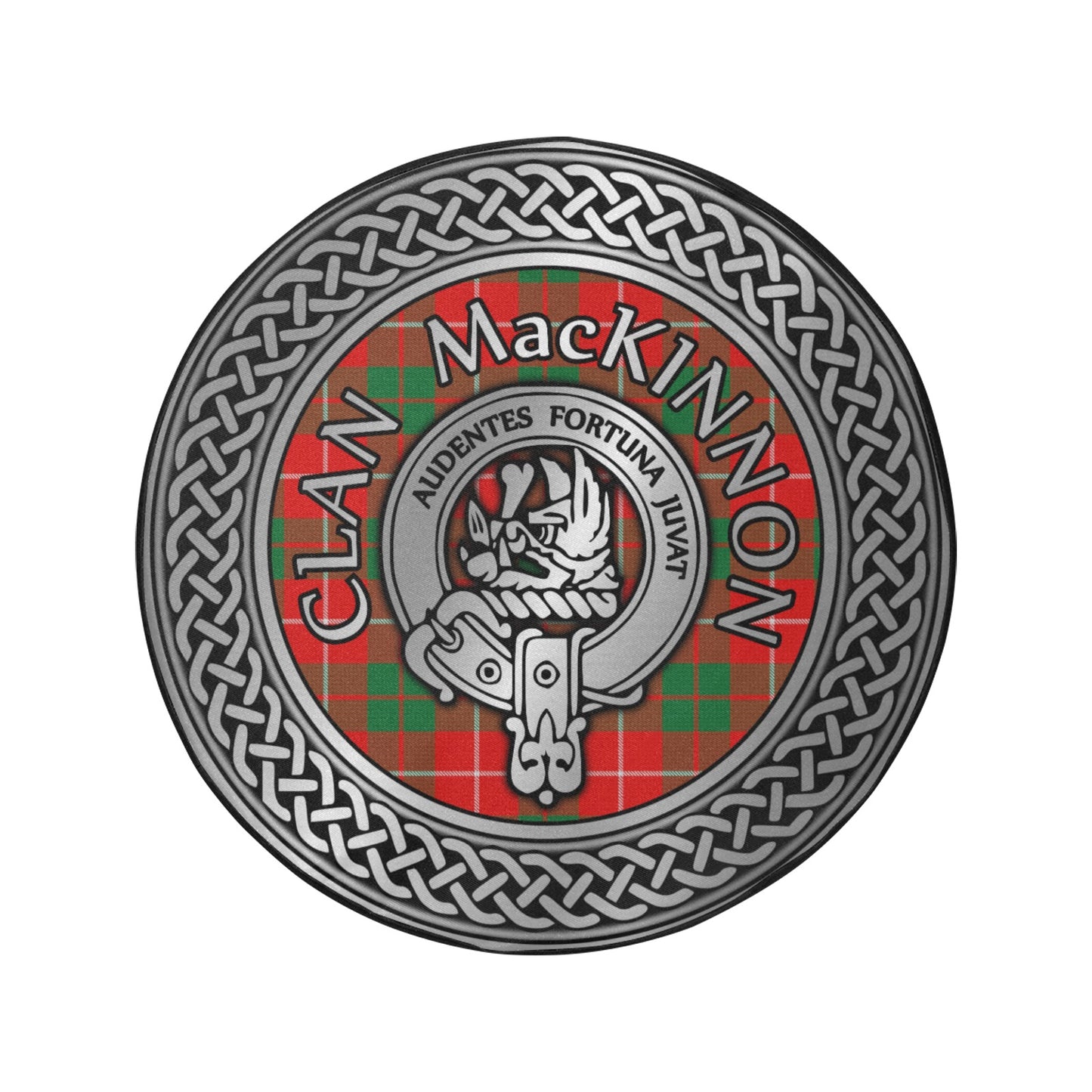 Clan MacKinnon Spare Tire Cover (Large 34")