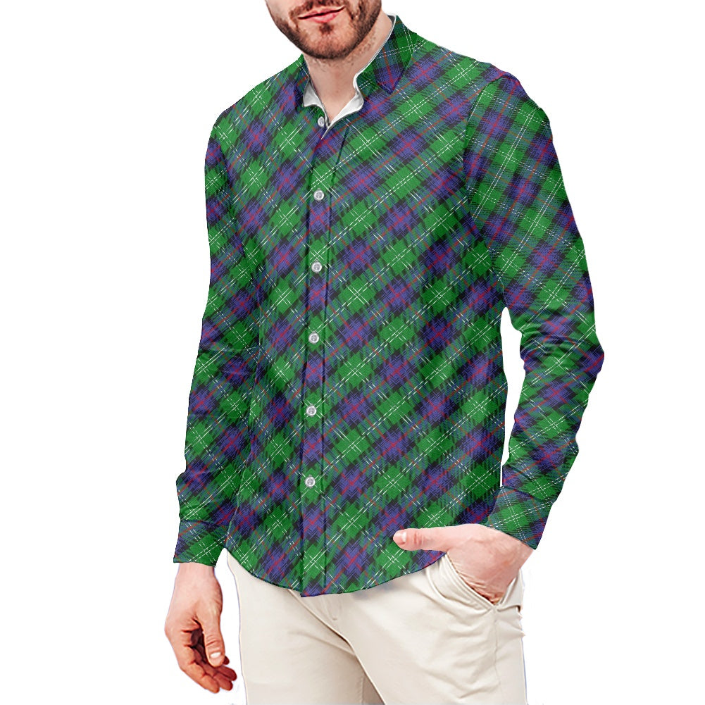 Clan Sutherland Tartan long-sleeved shirt