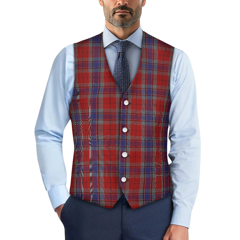 Clan MacCready Tartan Suit vest jacket