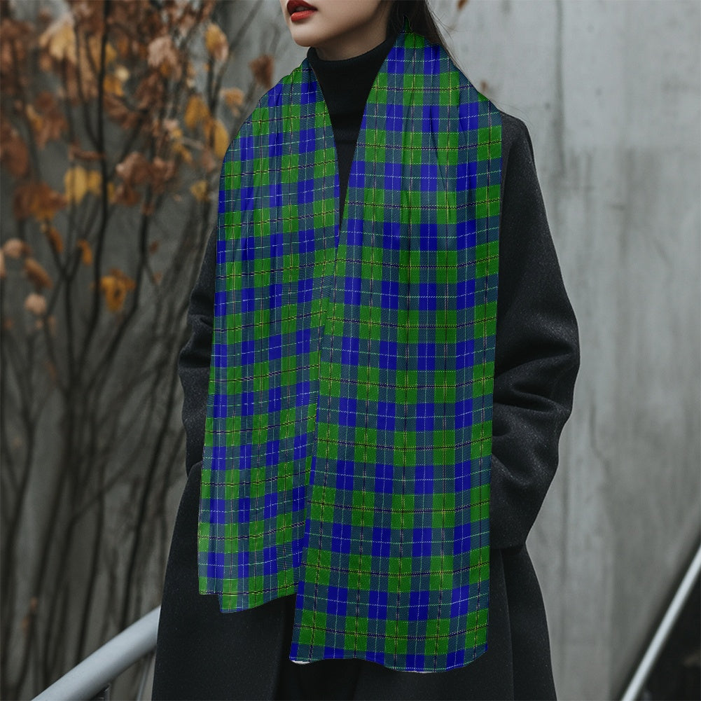 Clan MacClurg Tartan Fluffy scarf