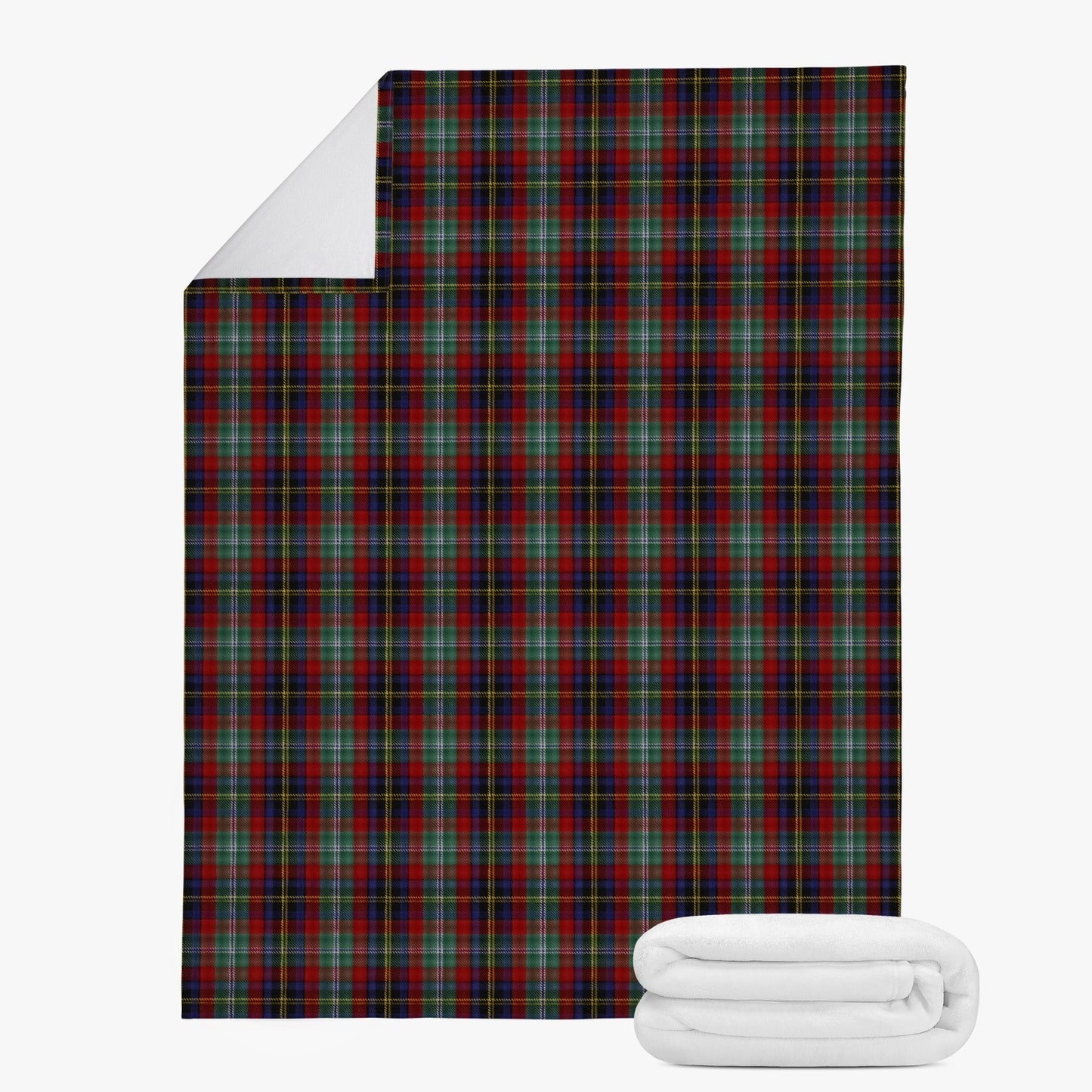 US State - Black Hills South Dakota Tartan Fleece Blanket