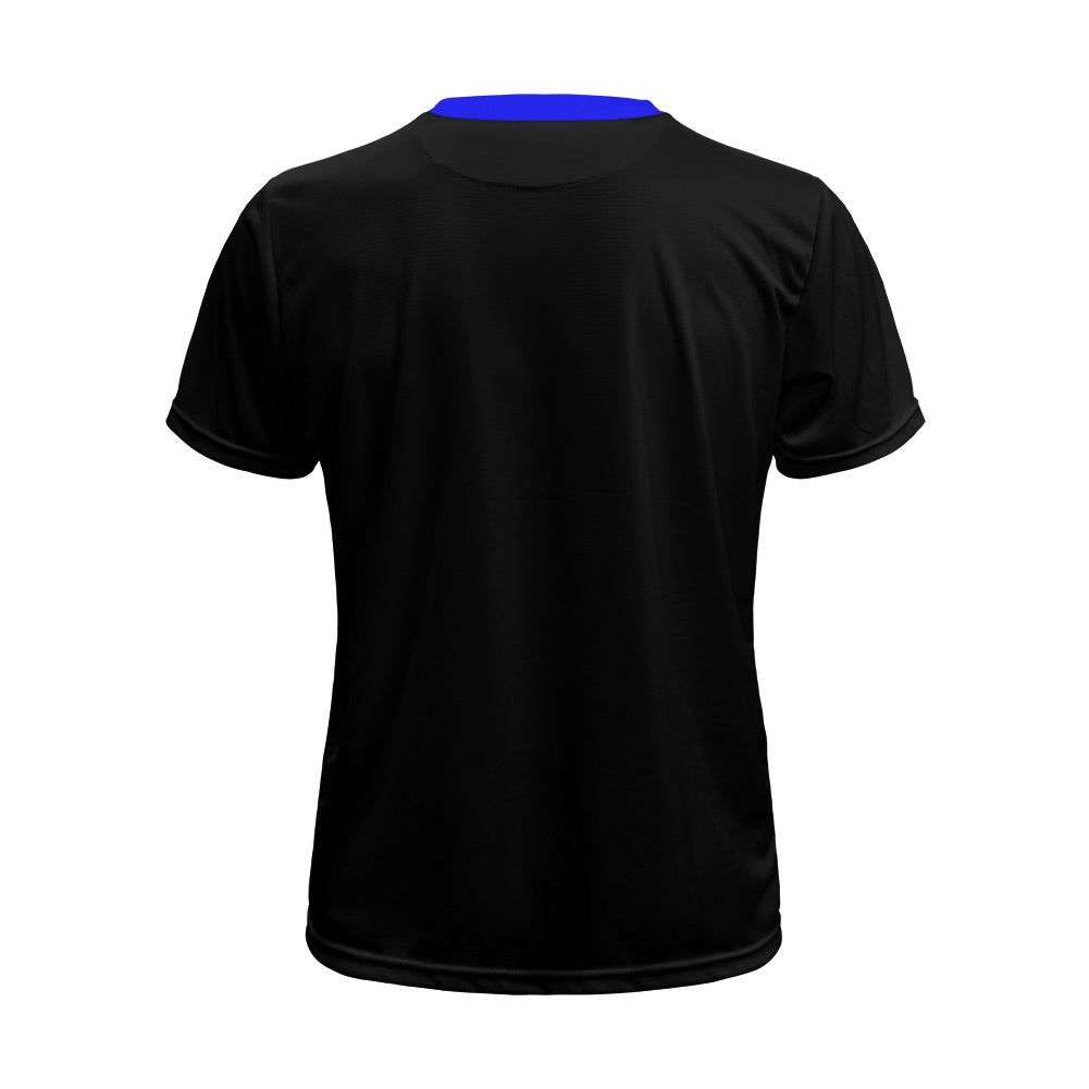 Lightning Bolt - Blue - Football Shirt