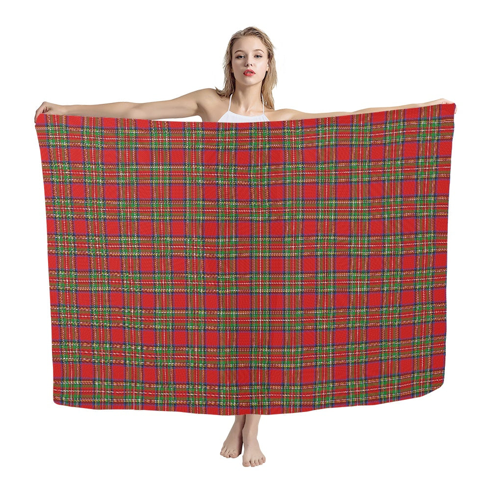 Clan Stewart Tartan Chiffon Scarf