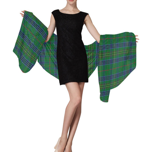 Clan Kennedy Tartan Chiffon Scarf