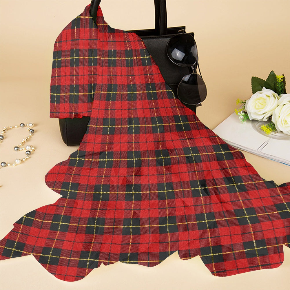 Clan Wallace Tartan Chiffon Scarf