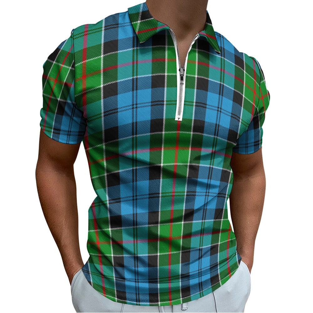 Clan Colquhoun Tartan Short sleeve polo shirt