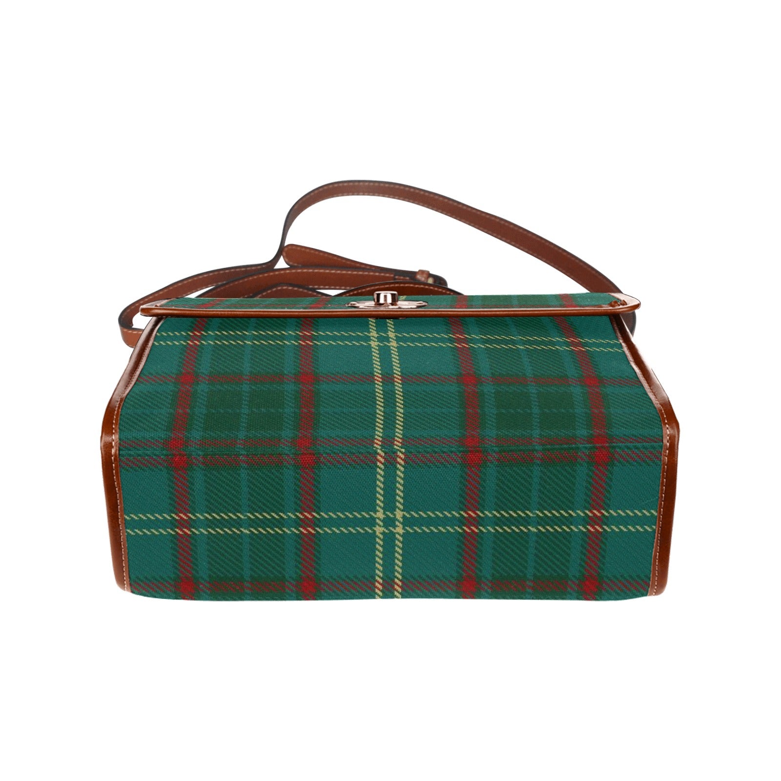 Irish County Armagh Tartan Canvas Handbag