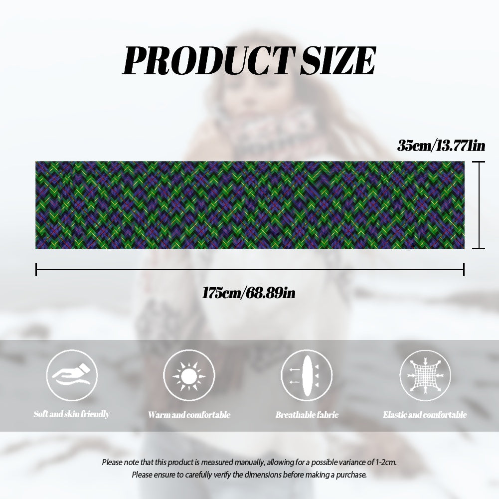 Clan Farquharson Tartan Fluffy scarf