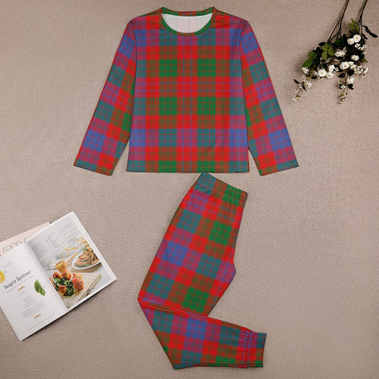 Clan Ross Tartan Girl's Pajama suit