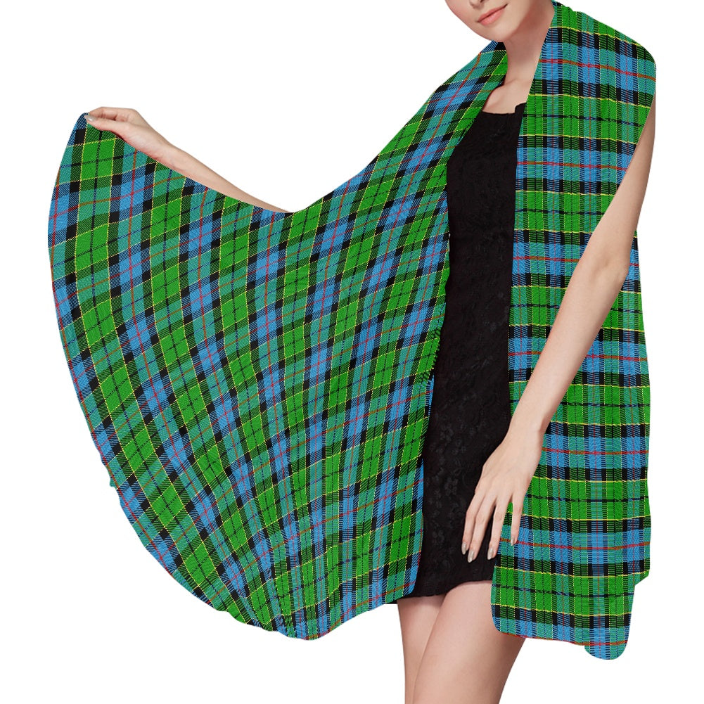 Clan Forsyth Tartan Chiffon Scarf