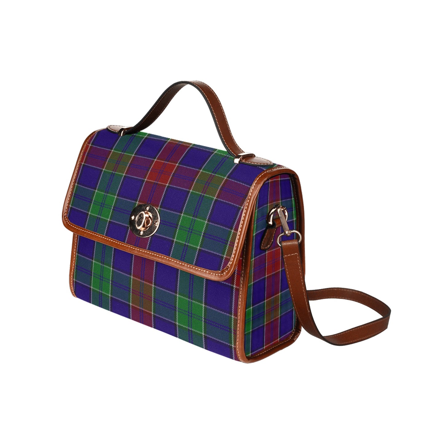 Clan MacMichael Tartan Waterproof Canvas Handbag