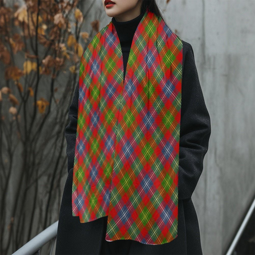 Clan Forrester Tartan Fluffy scarf