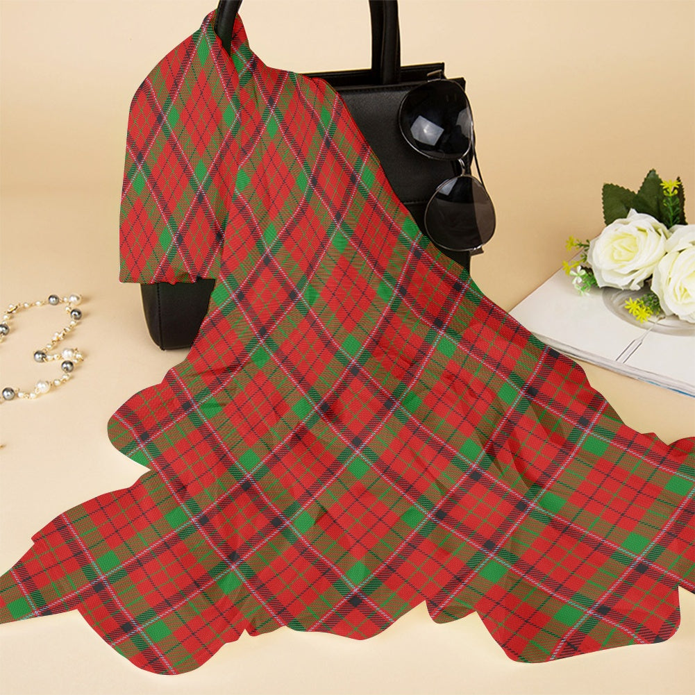 Clan Nicholson Tartan Chiffon Scarf