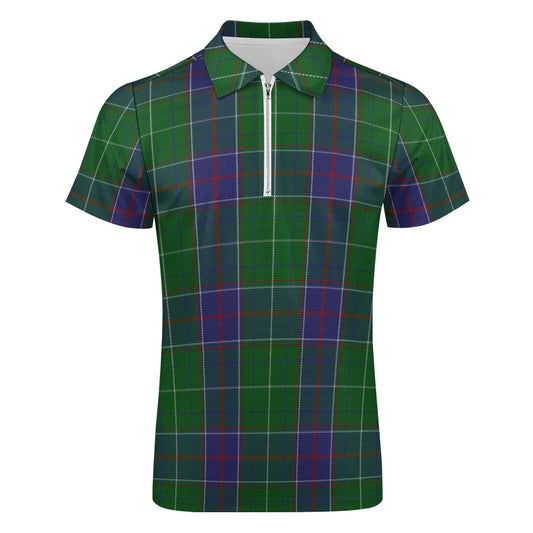 US State - Tennessee Tartan Short sleeve polo shirt