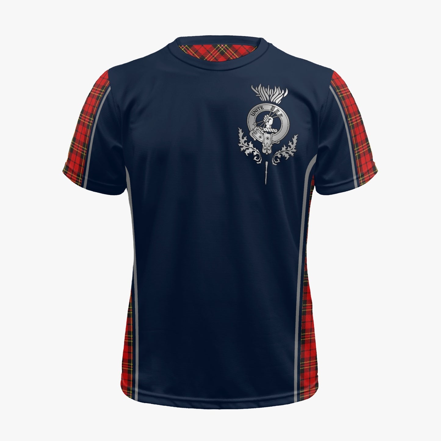 Clan Brodie Crest & Tartan Soccer Jersey