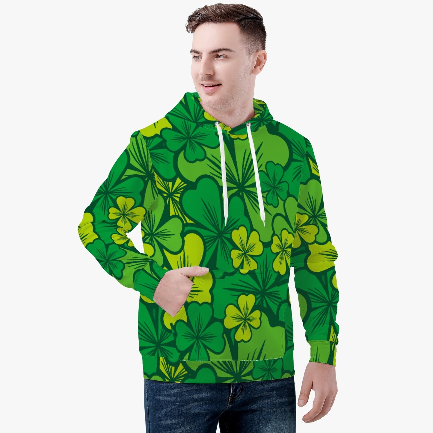 Irish Shamrock Unisex Hoodie