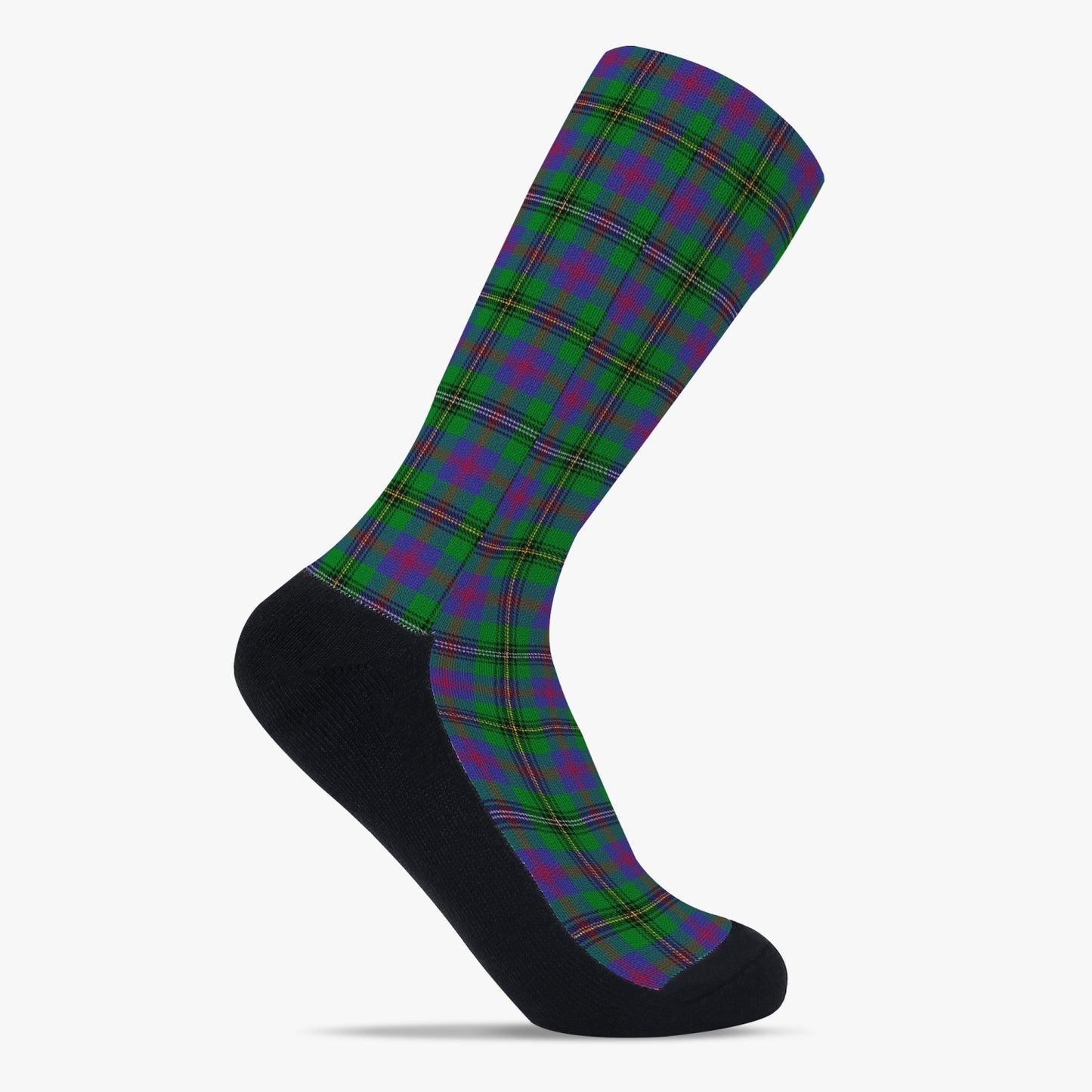 Clan Wood Tartan Reinforced Sports Socks