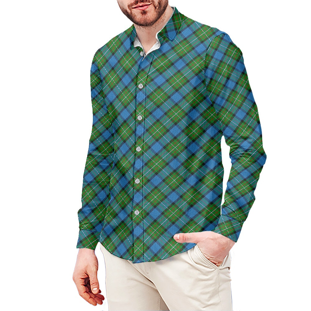 Clan Fergusson Tartan long-sleeved shirt