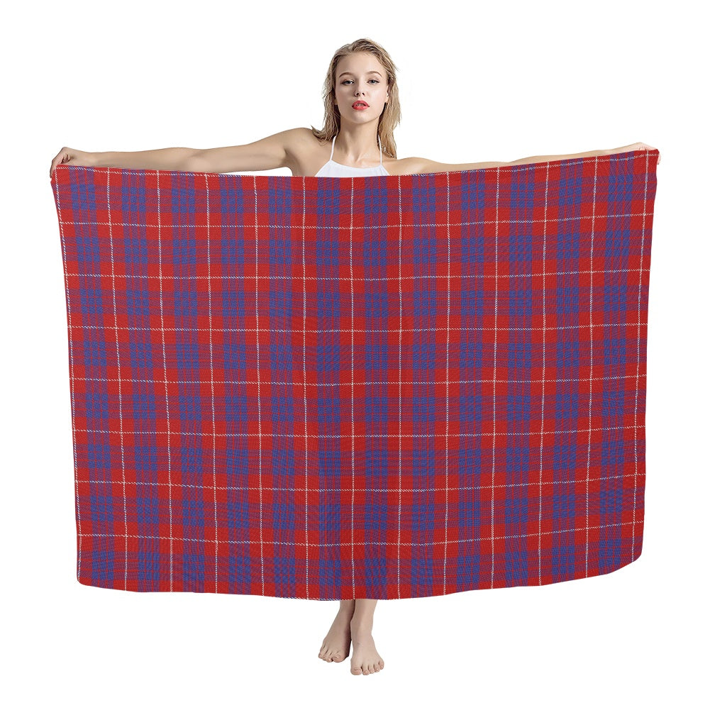 Clan Hamilton Tartan Chiffon Scarf