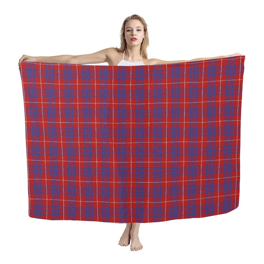 Clan Hamilton Tartan Chiffon Scarf