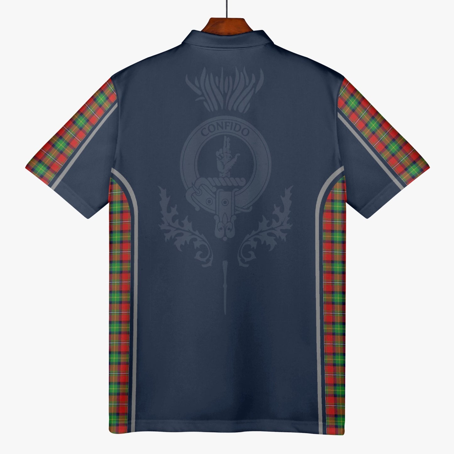 Clan Boyd Crest & Tartan Polo Shirt