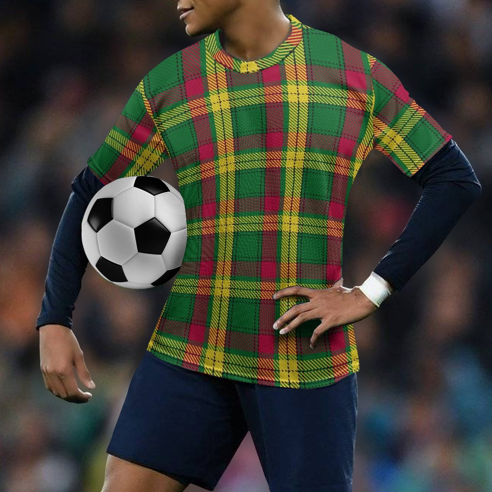 Clan MacMillan Tartan Football Shirt